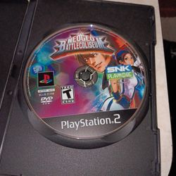 Ps2 Neogeo Battle Colliseum- Loose - Printed Cover