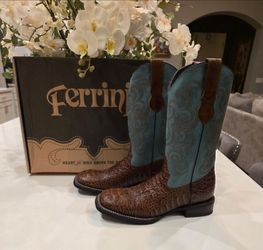 Ferrini Men's Western Boots – Size 9.5