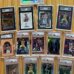 Basketball Cards Curry Jordan Kobe Autos , See Pics Prices Vary, SEND OFFERS!!! 