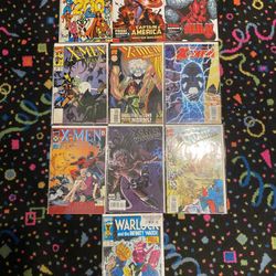 Marvel Comic Book Lot - Avengers X-Men Excalibur Hulk Warlock