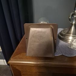 Brown Dryer Vent Hood 4" With 11" Pipe