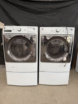 Kenmore washer and gas dryer