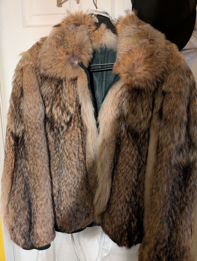 Fur (Real) Jacket With Leather Lining