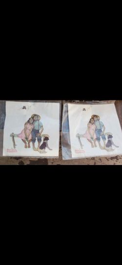 Norman Rockwell Art Prints – Set of 2