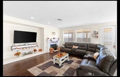 Grey comfortable couch
