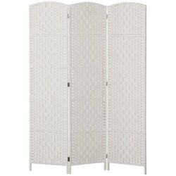 Room Divider, 3 Panel Folding Privacy Screen,