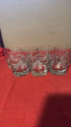 vintage Jack Daniel's Arizona Diamondbacks rocks glass