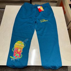 The Simpsons Joggers new with tags size Medium