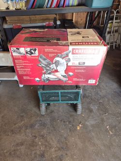 10 inch Craftsman sliding compound miter