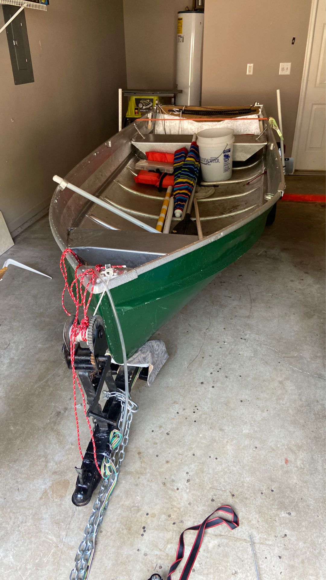 12’ fishing boat AND trailer!