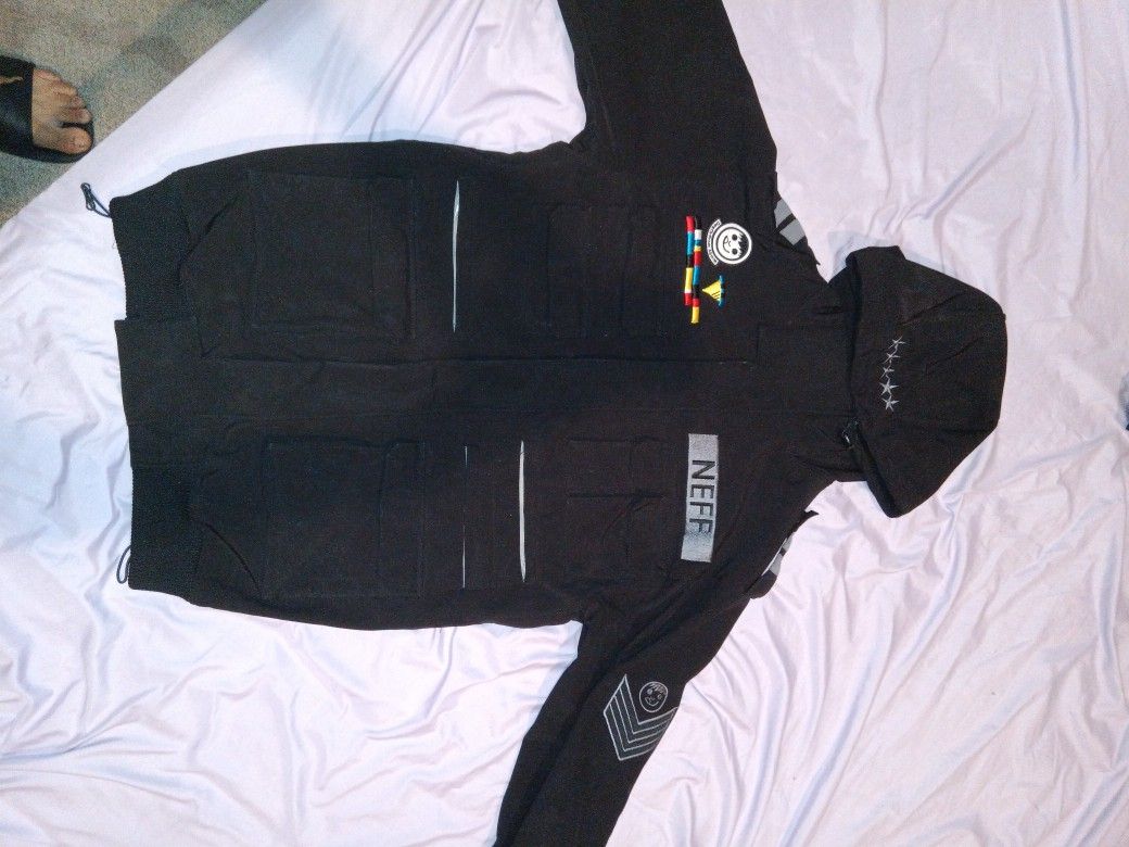 "Practically" Brand New, (Black) Neff, Sarge Snowboarding Jacket