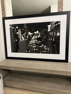 Framed Art/ Black and White Wall Art/ Modern Art