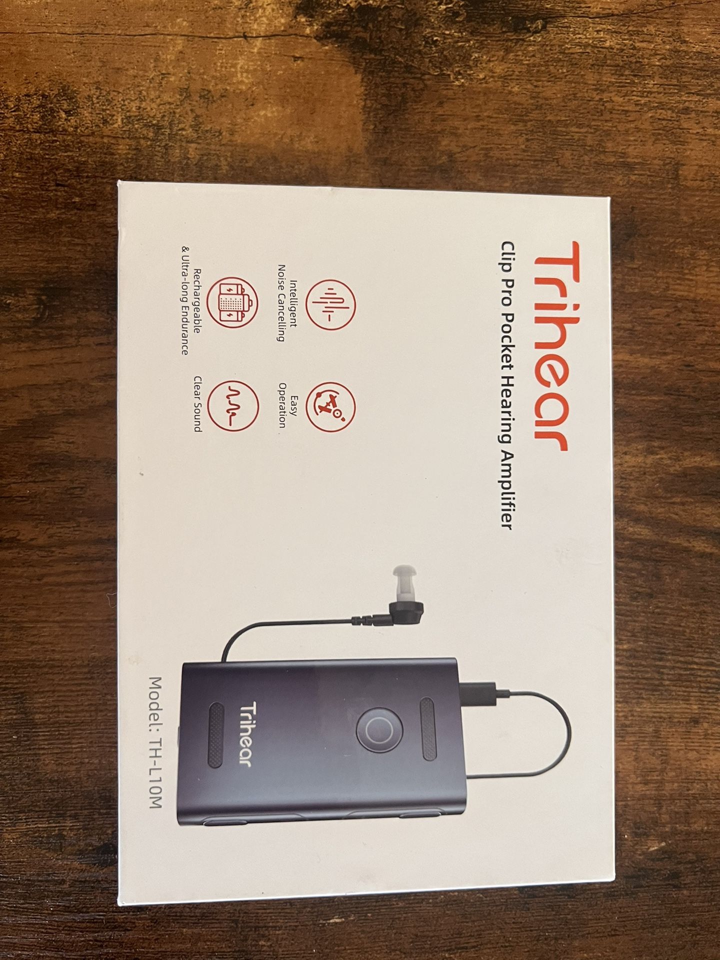 Heading Amplifier -Trihear TH-L10M - Clip Pro Pocket Hearing Amplifier