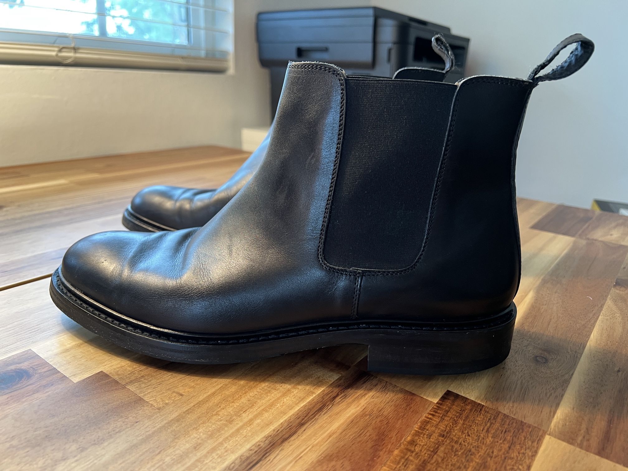 Joseph Abboud Men’s Leather Boots 10.5 Made in Italy