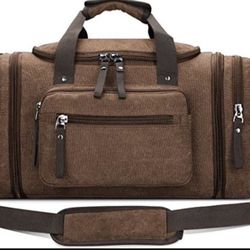 Toupons Canvas Travel Duffle Bag