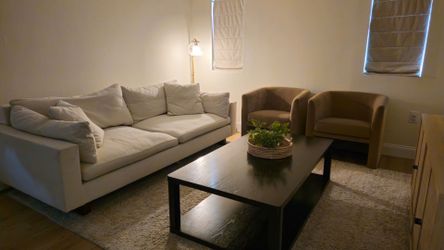 West Elm Harmony Couch/Sofa – Stone