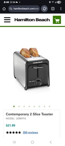 Hamilton Beach 2 Slice Toaster