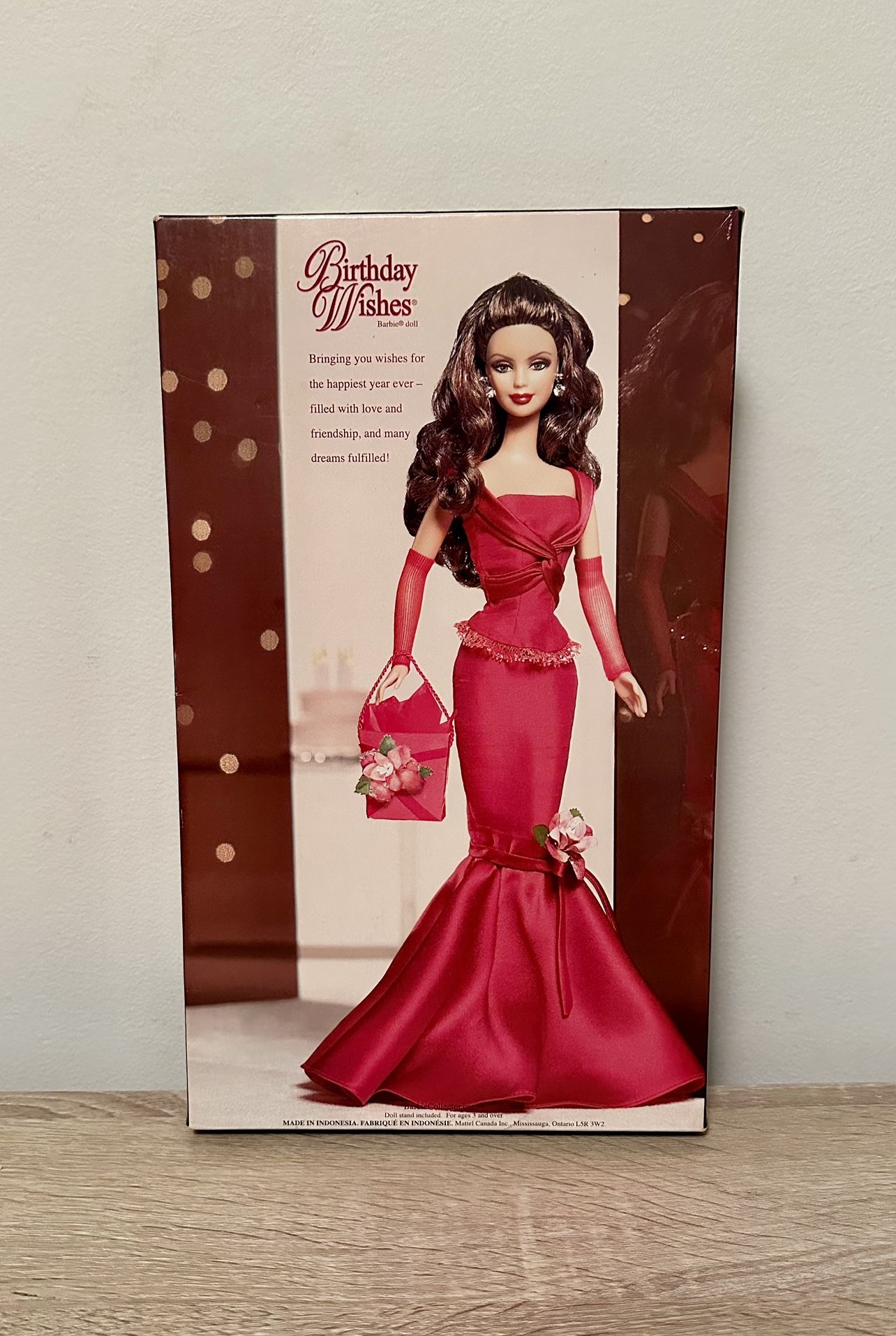 Vintage 2004 Silver Label Birthday Wishes Barbie