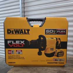 Dewalt FLEXVOLT 60V Cordless SDS MAX 3/4 in. Chipping Hammer Kit with 9.0Ah Battery and Charger