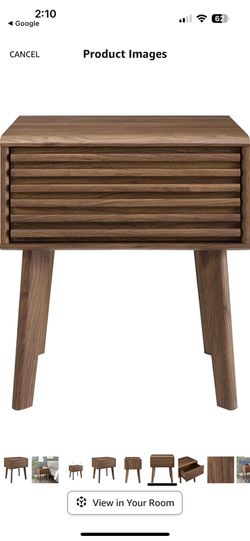 Nightstands-Mid-century Modern Style