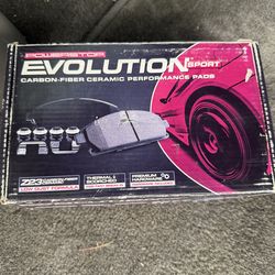 PowerStop Z23 Evolution Sport Carbon-Fiber Ceramic Brake Pads.