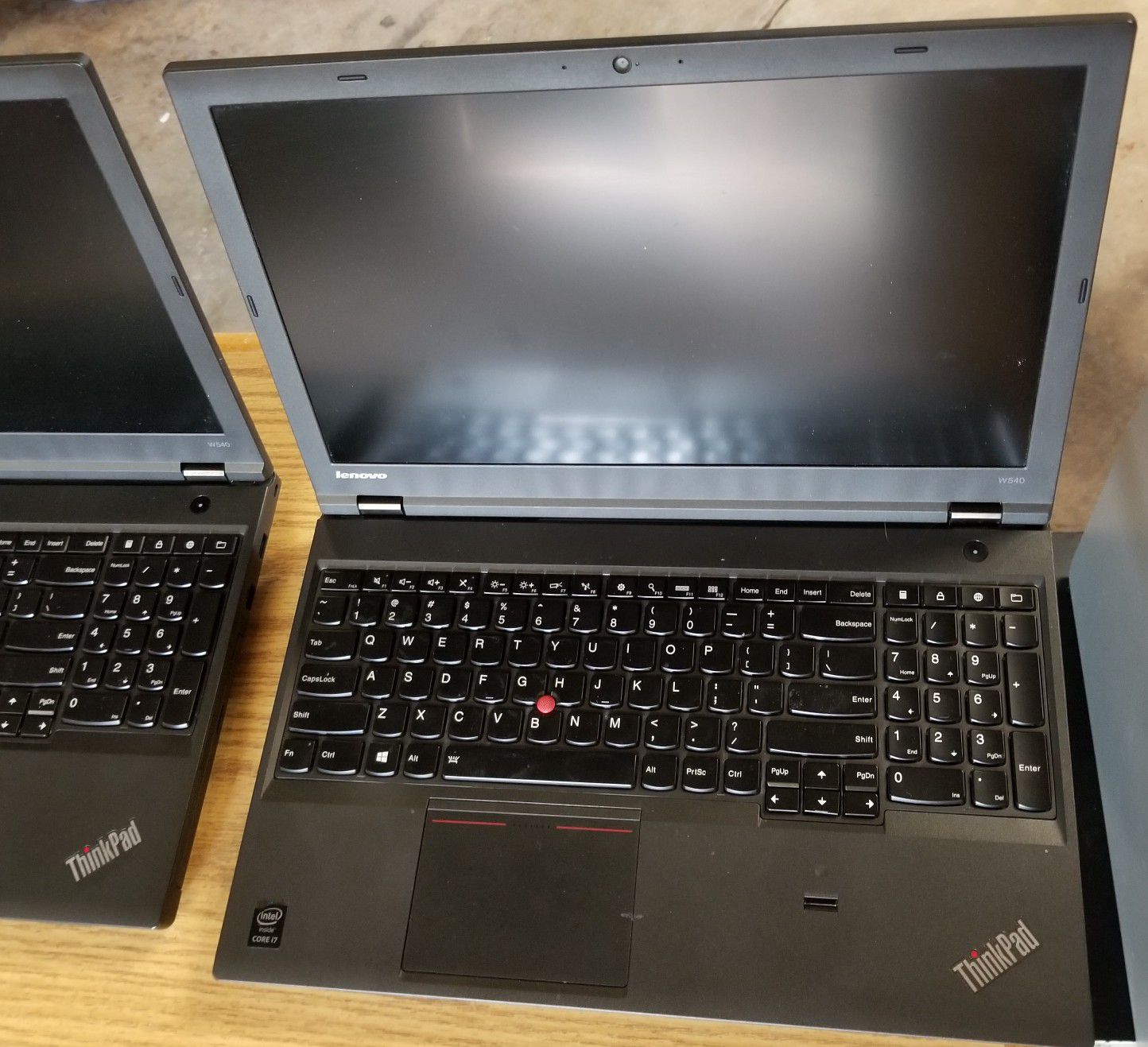 2 Lenovo w540 15.6" Laptops.