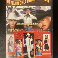 Lo Mejor De La Musica Mexixana Volumen 1 El Chaka El Cardenal (DVD) New Sealed