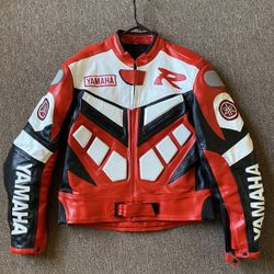 Yamaha Leather Racing Jacket