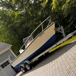 1996  21' Steiger Craft center console