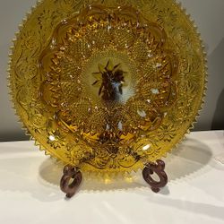 Vintage Indiana Glass Deviled Egg Dish  