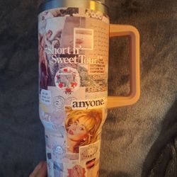 Custom Sabrina Carpenter 40oz Stainless Steel