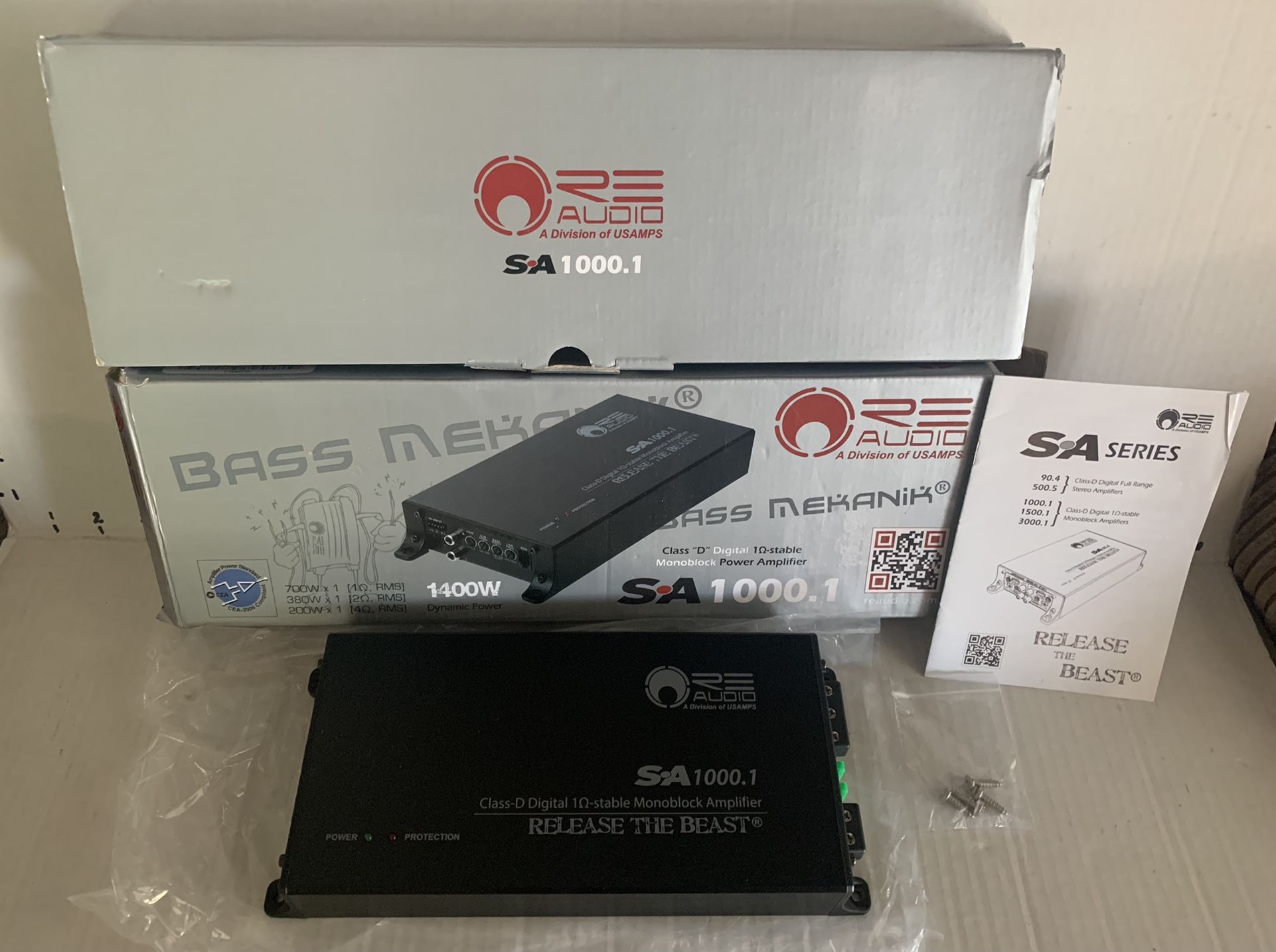 Release The Beast Class D Power Amplifier SA10001