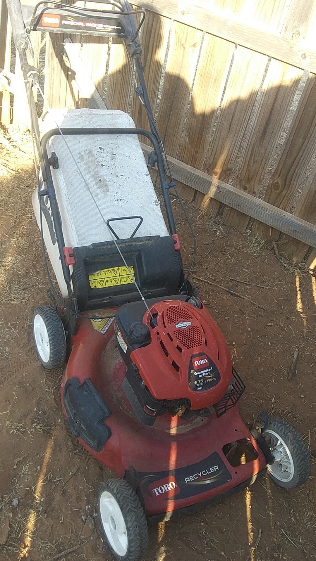 Lawnmower works