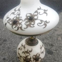 Antique Hurricane Lamp 
