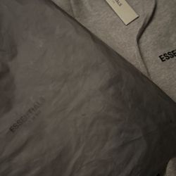 essential dark oatmeal sweatpants