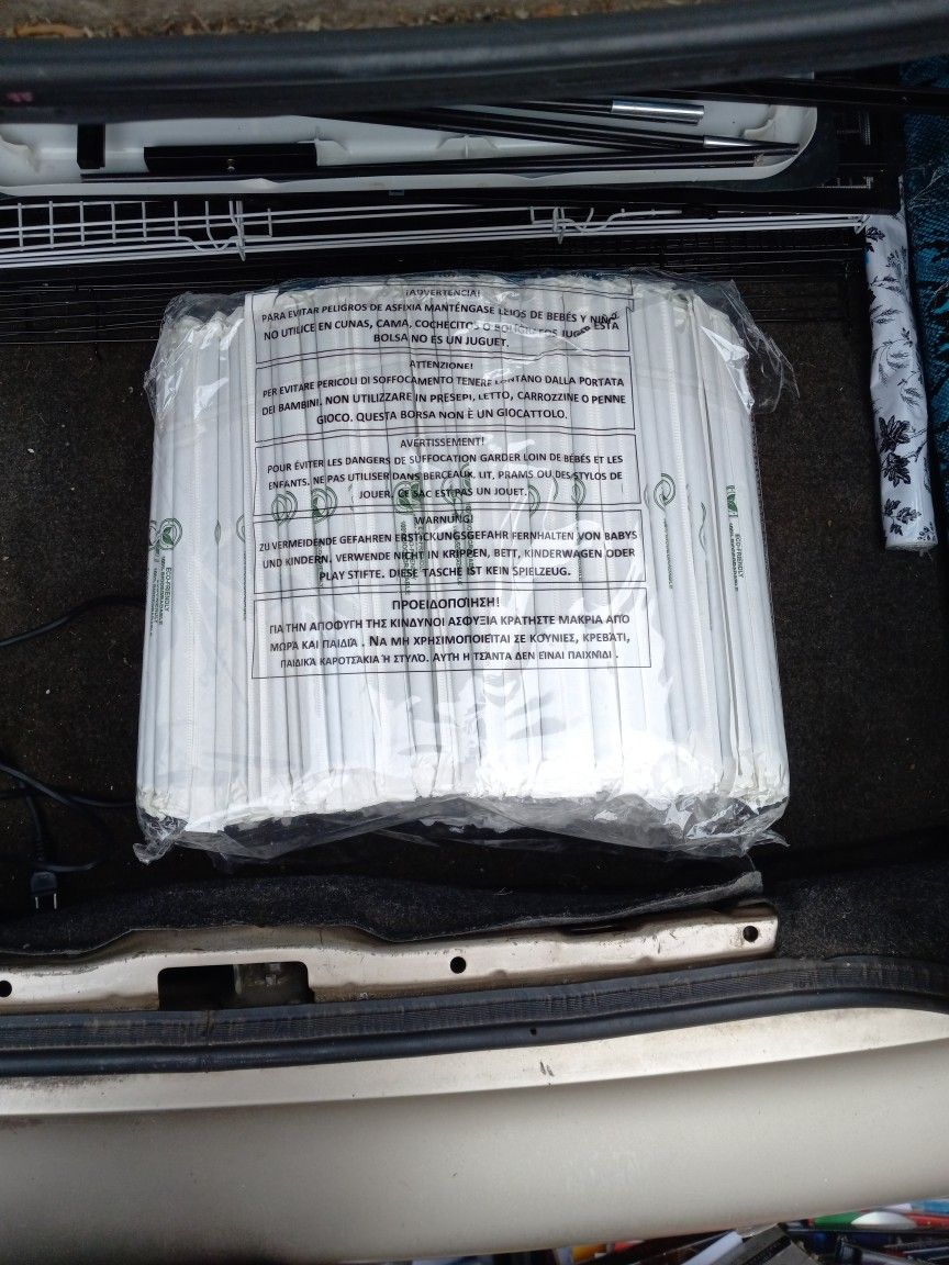 500 CT Packs Of Eco Friendly Straws