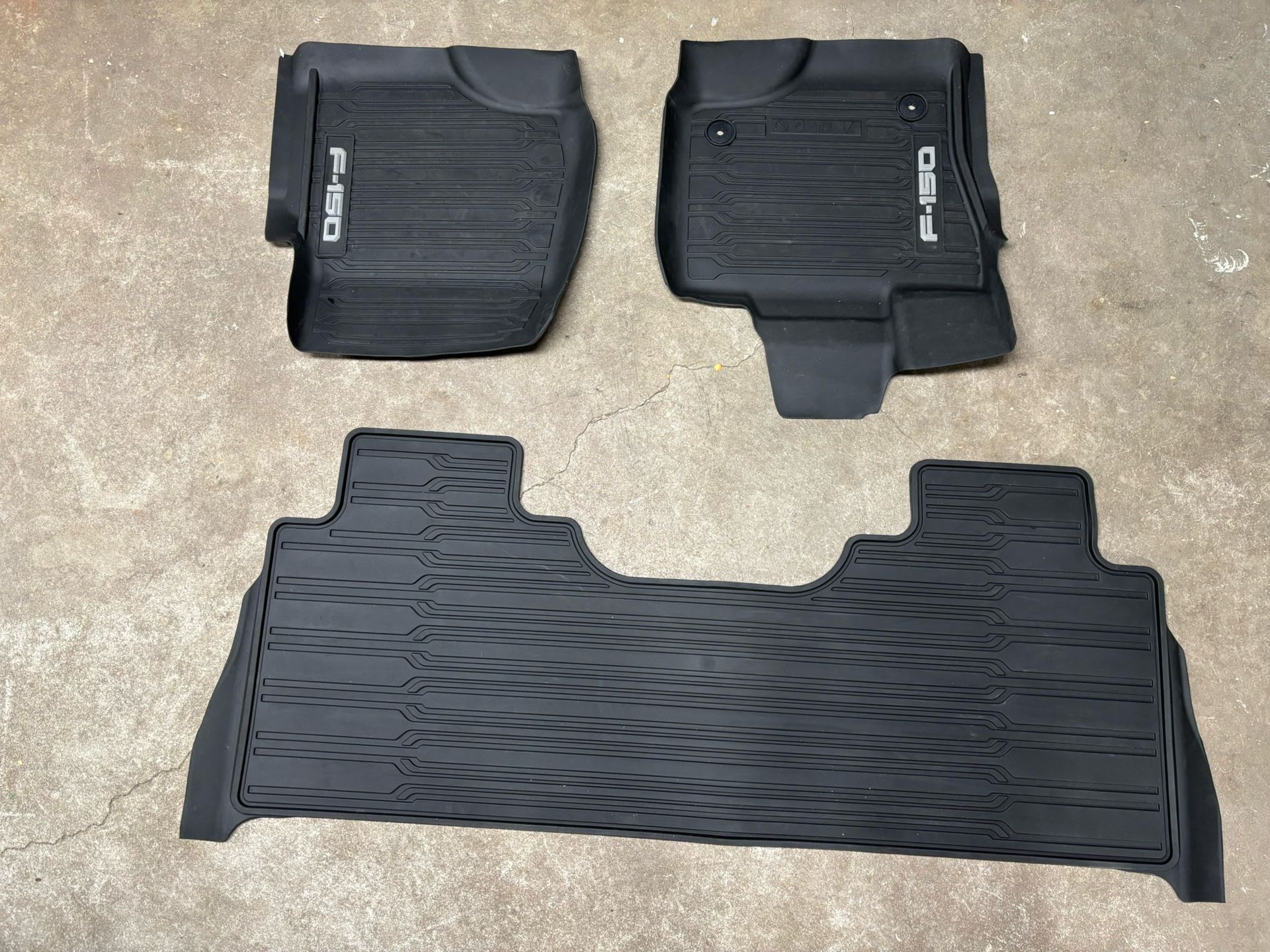 Ford F150 Supercrew All Weather Floor Mats