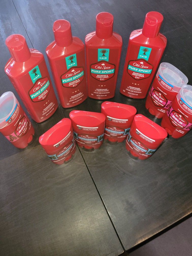 OLD SPICE SHAMPOO & CONDITIONER 2 IN 1 AND DEORDERANT