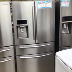 Samsung 4 Door Refrigerator Rf4287hars 