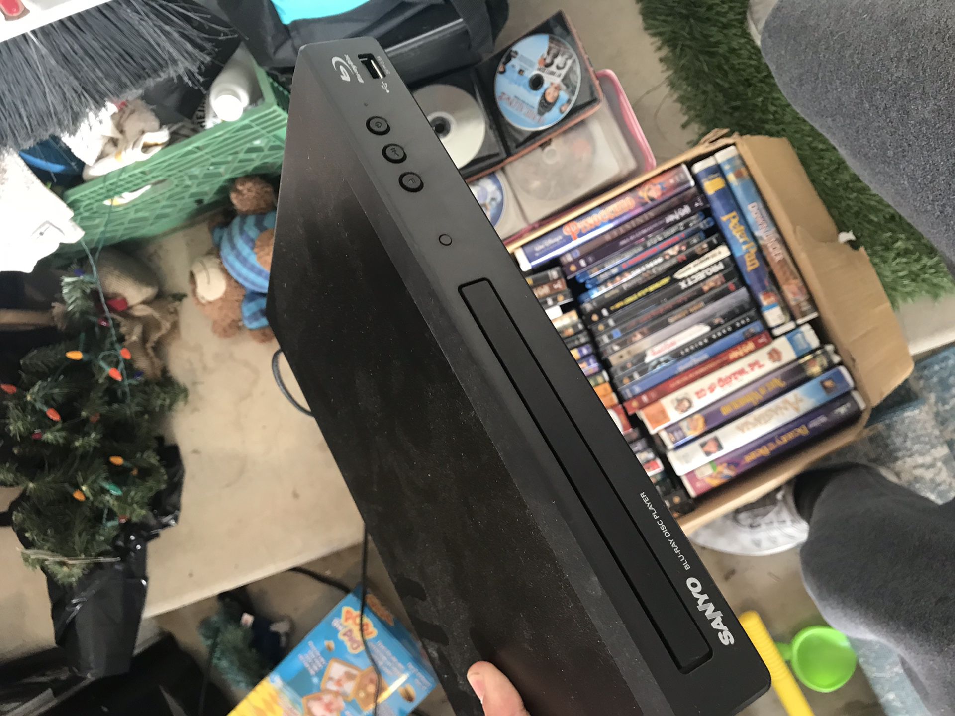 Blue Ray Player/ Bulk CD and VHS Sale