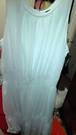 white dress