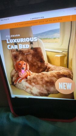 Pelsbarn comfy dog car seat size M / Large