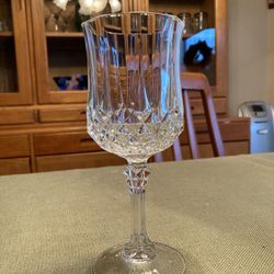  Longchamp 24% Leaded Crystal Tall Water Goblet