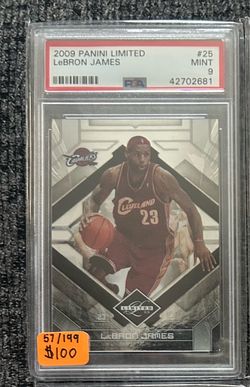 Lebron James 2009 panini limited numbered  /199