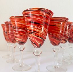 Pier One Painted Glasses