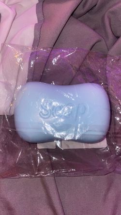 Blue slow rising soap squishy