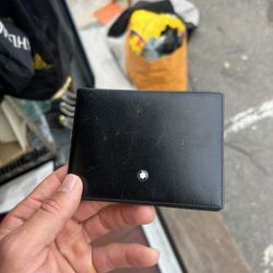 Beautiful New Men’s Mont Blanc Wallet 