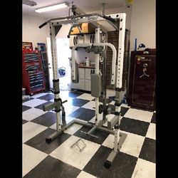 Tuff Stuff Half Rack Fully Loaded