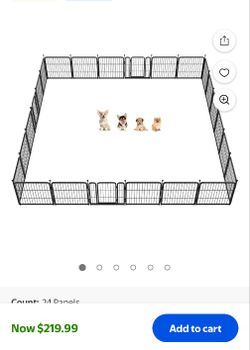 24" X 24 Panels Small Animal Enclosure 