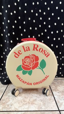 De La Rosa Mazapán Original Round Suitcase